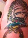 Ship tattoo