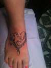 Tattoo on foot ! tattoo