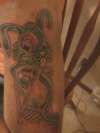 badluck bunny tattoo
