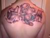 first tattoo at 16 my intials  cash tattoo