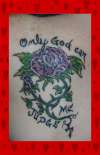 only god can judge me!! tattoo