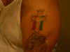 italians prayer is solid as a rock can anyone fix this? tattoo