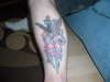 left leg tattoo