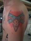 left shoulder tattoo