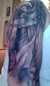 left sleeve tattoo