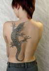 monitor lizard tattoo