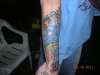 shroom sleeve tattoo