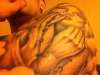 start of sleeve tattoo