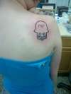 Hamsa tattoo
