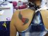 Heart with wings. tattoo