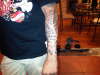 In progress tattoo