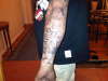 In progress tattoo