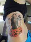Jack Skelington tattoo