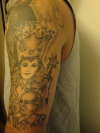 Left Arm OZ Sleeve tattoo