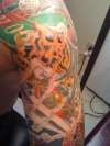Left Arms sleeve. :D tattoo