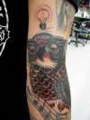 Lit Owl- Goonies tattoo