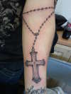 My Rosary beads tattoo