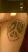 Peace Sign Tattoo tattoo