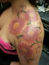 Pink Daisies- Goonies tattoo