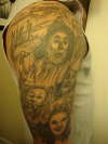 Right Arm OZ Sleeve tattoo