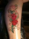 Rose's tattoo