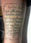 Scroll tattoo