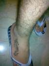 Tribal Seahorse tattoo