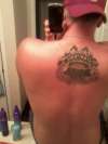 airborn back tattoo