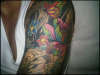 half sleeve tattoo