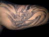 inner arm tattoo