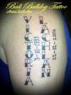 lettering tattoo