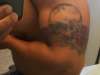 skull and roses tattoo