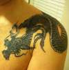 Dragon Front tattoo