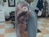 Half Sleeve Koi (Half Finished) tattoo