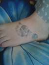 Left Foot tattoo