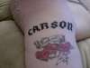My Kids and Grandson's Names tattoo