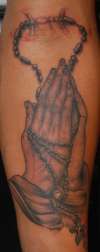 Prayer Hand Tattoo tattoo