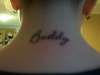 The nick name my father gave me tattoo