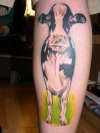cow tattoo