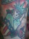 lady liberty tattoo