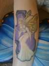 left leg tattoo
