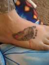 right foot tattoo