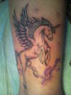 unicorn tattoo