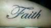 Faith tattoo