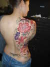 Floral Backdrop tattoo