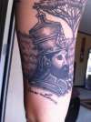 Haile Selassie tattoo