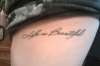Life is Beautiful tattoo