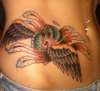 Colorful Phoenix tattoo