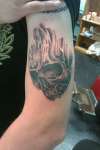 Skull tattoo