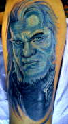 The beast from xmen tattoo